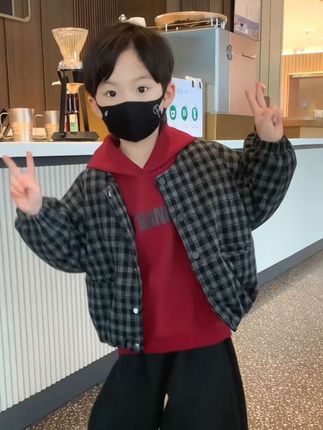 #我要上热门高品质童装#男童秋冬时髦洋气套装#时尚休闲#简约大方#潮童穿搭 @DOU+上热门 @D0U十小助手