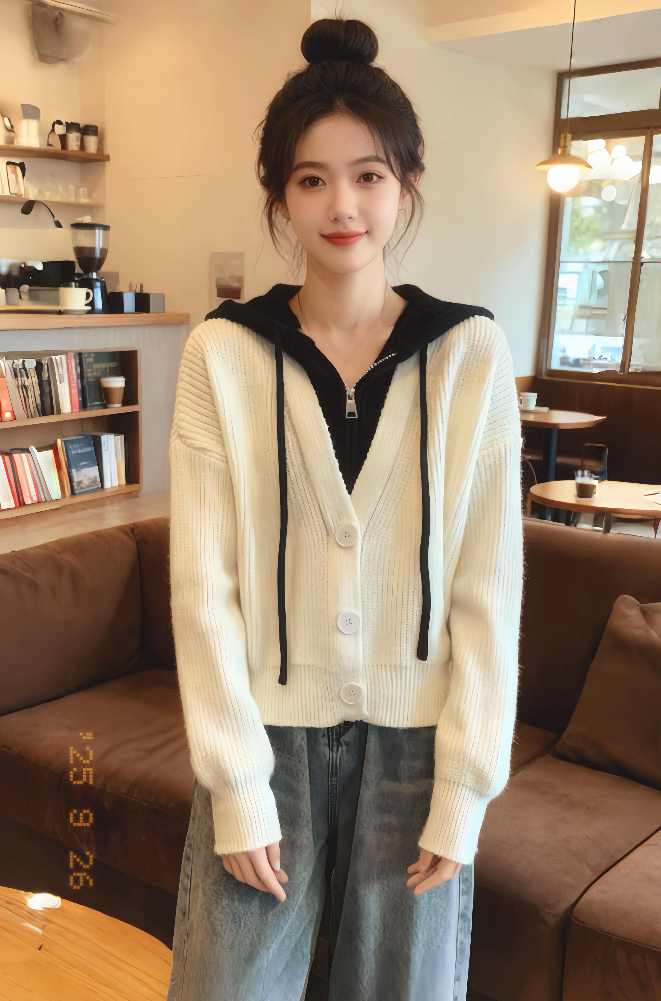 #慵懒风穿搭 #温柔穿搭 #针织衫 #韩系穿搭 #森系穿搭 @DOU+好生意 @DOU+上热门 @DOU+小助手