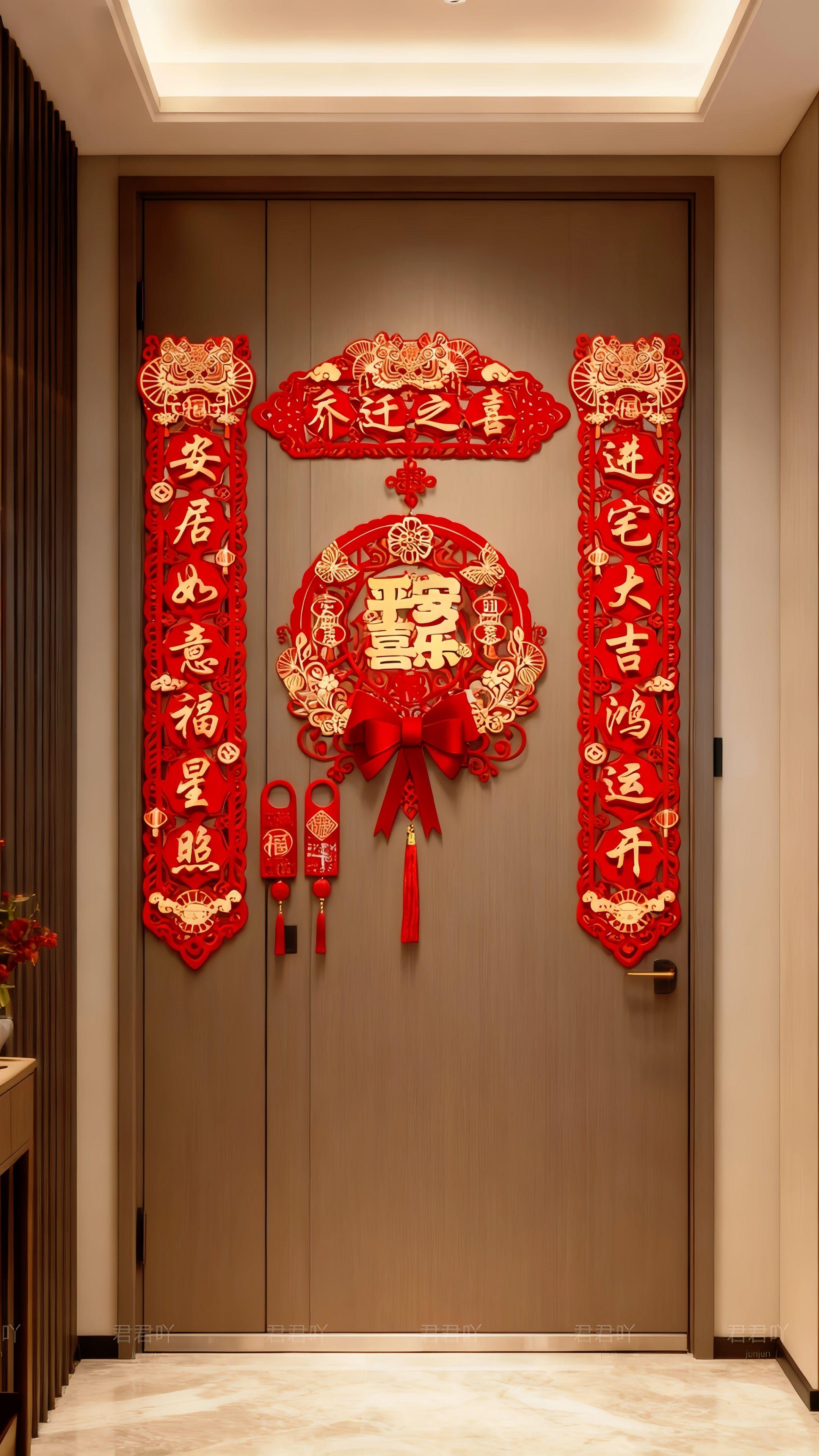 搬新家选对联,这款能撑起门面,外观精致耐看,挂在门口特别显格调,为新居增添不少喜气。#新家装修日记 #新家你好 #新家入住 #家居生活