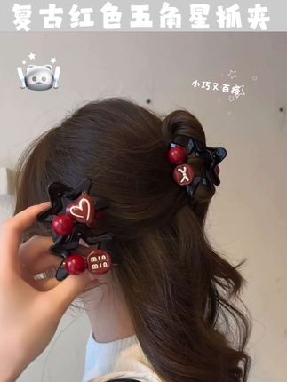 小小个的~ #发夹 #头饰搭配 #头饰发饰