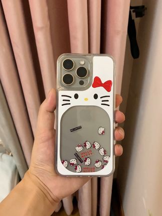 拜托!谁会拒绝这么可爱的KT猫手机呢~ #hellokitty #手机壳