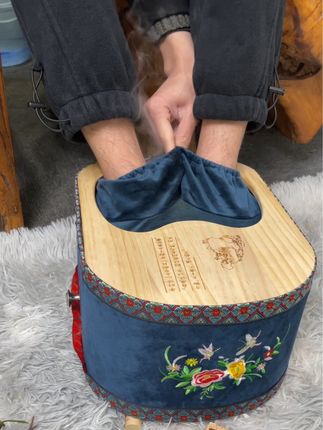 #艾灸养生保健 #足灸桶 #好物推荐🔥 哪个聪明蛋发明了这个,这个冬天再也不怕冷了#寒从脚底起 #暖足
