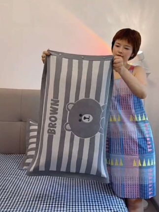 #枕套 #按扣款纯棉纱布枕套 #精选优质面料柔软舒适亲肤透气 #高端床品 #无限回购的宝藏单品