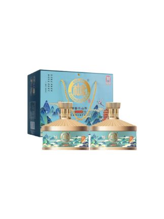 白水杜康江山图浓香型白酒礼盒装52度500ml*2#浓香型白酒 #杜康酒 #好喝不贵 #纯粮酿造 #爆款热卖中