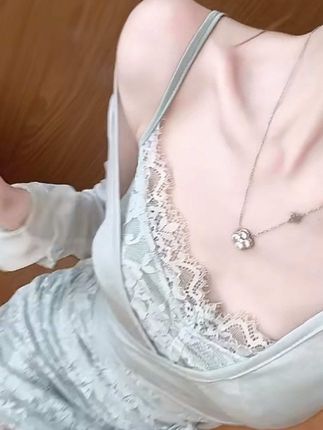 新款2025气质纯欲新款夏季收腰吊带辣妹连衣裙女套装 #辣妹穿搭 #优雅气质 #气质范 #韩系穿搭 #穿出高级感