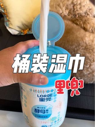 里兜的桶装湿巾真的方便又好用,超大网格湿巾,不仅能深度清洁还能抑菌!#养狗经验分享 #宠物湿巾 #无限回购的宝藏单品 #科学养宠攻略 #养狗小知识
