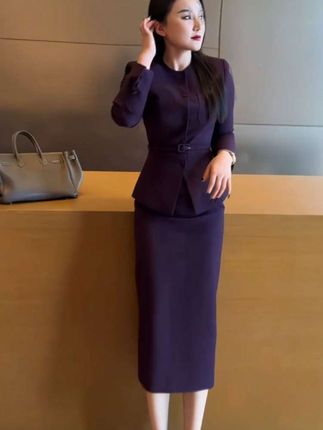 #气质轻熟风 #优雅气质 #气质穿搭 #时尚套装 #职业穿搭
