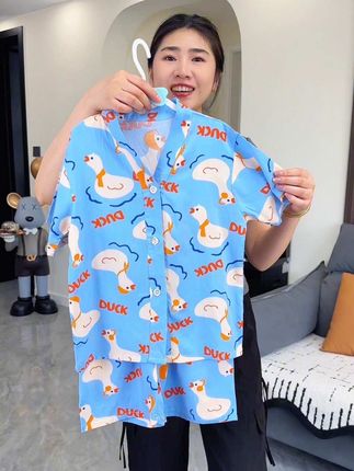 居然这个价给孩子搂了一整套家居服套装,上身洋气,品质巨好!#高品质童装 #面料柔软舒适 #夏季穿搭 #儿童家居服 #睡衣家居服