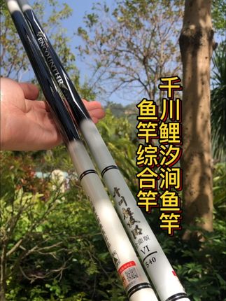 钓鱼竿渔具用品千川鲤汐涧鱼竿手竿鱼竿综合 #千川鲤鱼竿 #钓鱼竿 #鱼竿 #渔具用品 #超轻超硬鱼竿