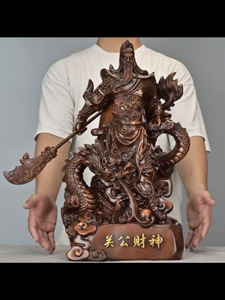 关公像大摆件办公室家用招财武财神关二爷关公雕刻像关羽财神爷#财神爷摆件 #摆件 #关二爷 #好物推荐🔥 #顺风顺水顺财神 @DOU+小助手 @DOU+上热门