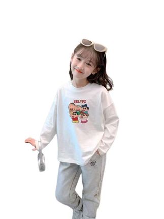 还在为孩子的衣服搭配发愁吗?快来看看我们家这件女童打底衫吧!它是纯棉的面料,柔软舒适又透气,非常适合孩子们在学校穿。而且它还是百搭款式的,不管是单穿还是搭配外套都很好看,特别适合小公主们。别再犹豫了,这么好的打底衫,赶紧给你的孩子安排上吧!#也太可爱了吧 #儿童长袖T恤#小可爱登场 #儿童舞蹈 #可内搭外穿
