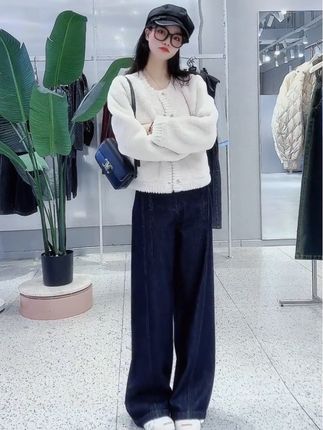 #小个子外套 #弯刀裤