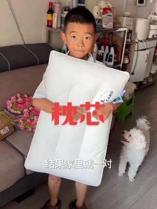 睡得好不好,真的全靠枕头,这个它是根据人体工程学设计的科学分区,能很好的贴合我们的颈部曲线,而且还是全棉的面料,蓬松又柔软,吸湿透气效果也很好,靠着特别舒服#好物推荐🔥 #居家好物 #枕头