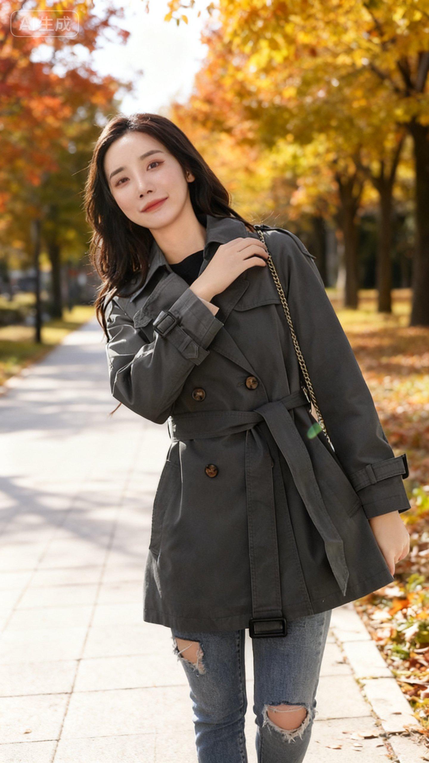 #气质穿搭#高级感穿搭#风衣#显瘦穿搭#秋季穿搭