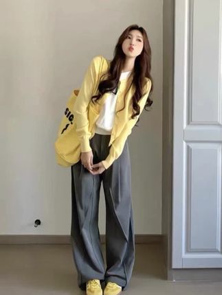 【现货】薄款外搭毛衣外套上衣软糯亲肤外穿针织开衫女百搭V领春秋#高级感穿搭 #时尚气质穿搭 #慵懒风穿搭 #韩系穿搭 #显瘦