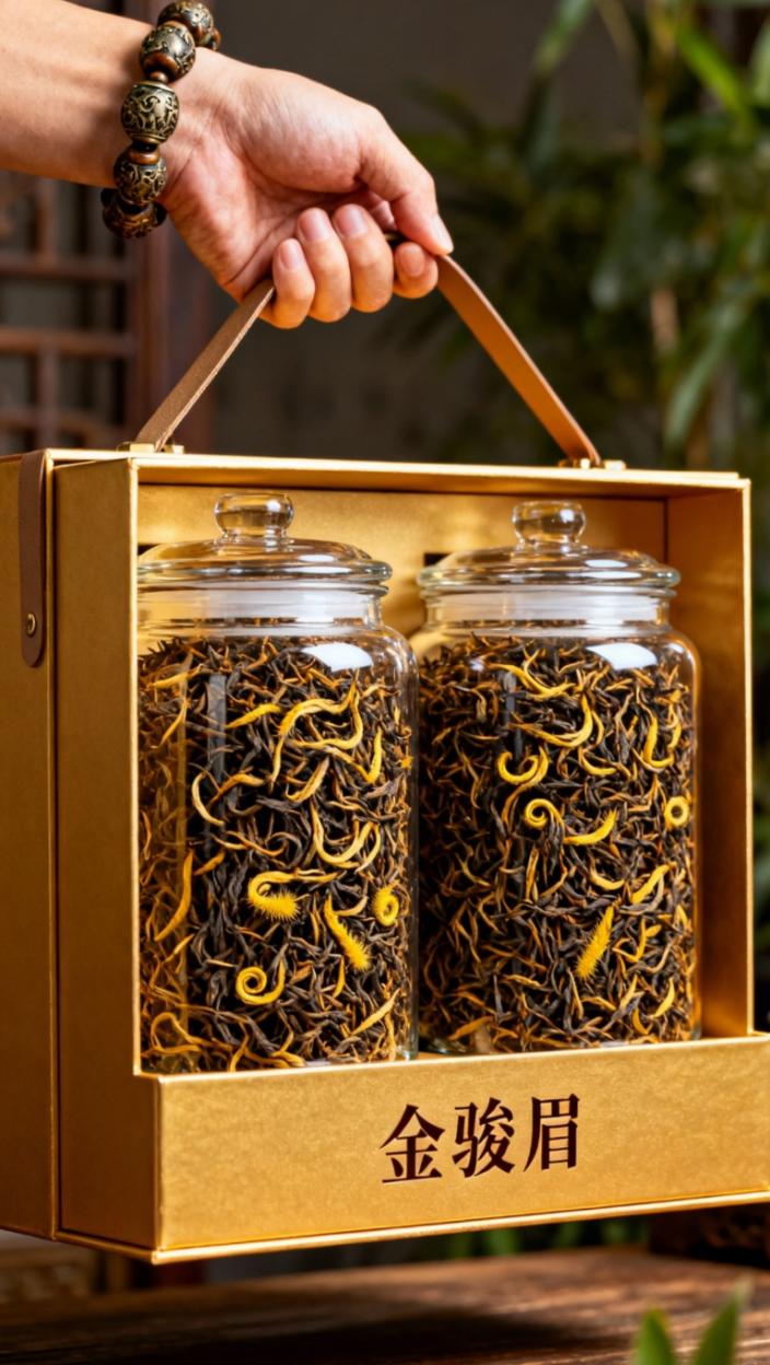 正宗武夷山金骏眉。武夷金骏眉,一盏藏尽春山韵 甄选武夷山核心产区春茶嫩芽,循古法匠心细作而成。干茶条索紧结匀齐,黑褐底色间缀金毫,油润光泽暗藏。 沸水注入瞬间,汤色如琥珀般金黄澄澈,杯沿凝出一抹亮眼金圈。入口丝滑甘润,清甜花果香交织着蜜韵在舌尖漫开,喉间回甘绵长,余味久久萦绕唇齿。自饮时可享片刻静谧,待客时更能传递心意,实为红茶中的佳品。 #武夷红茶 #金骏眉品鉴 #春茶臻选 #喝茶慢生活 #品质好茶推荐@DOU+上热门