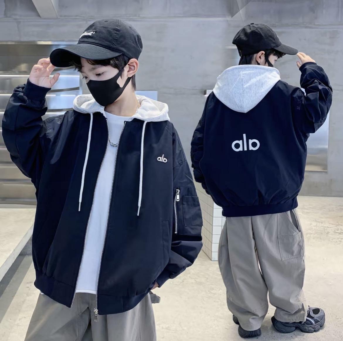 #韩系穿搭 潮流酷帅~男童韩版棒球服休闲外套#外套穿搭 #酷男孩