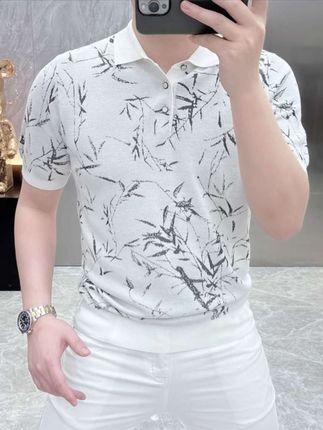 #男士针织短袖 #品质男装 #谁穿谁好看系列 #潮男穿搭