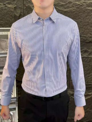 高级感暗扣男士衬衫 隐形暗扣设计,高级感气质更加凸显,上身特别帅气!#男士穿搭 #衬衫穿搭 #衬衫控 #长袖衬衣 #品质男装