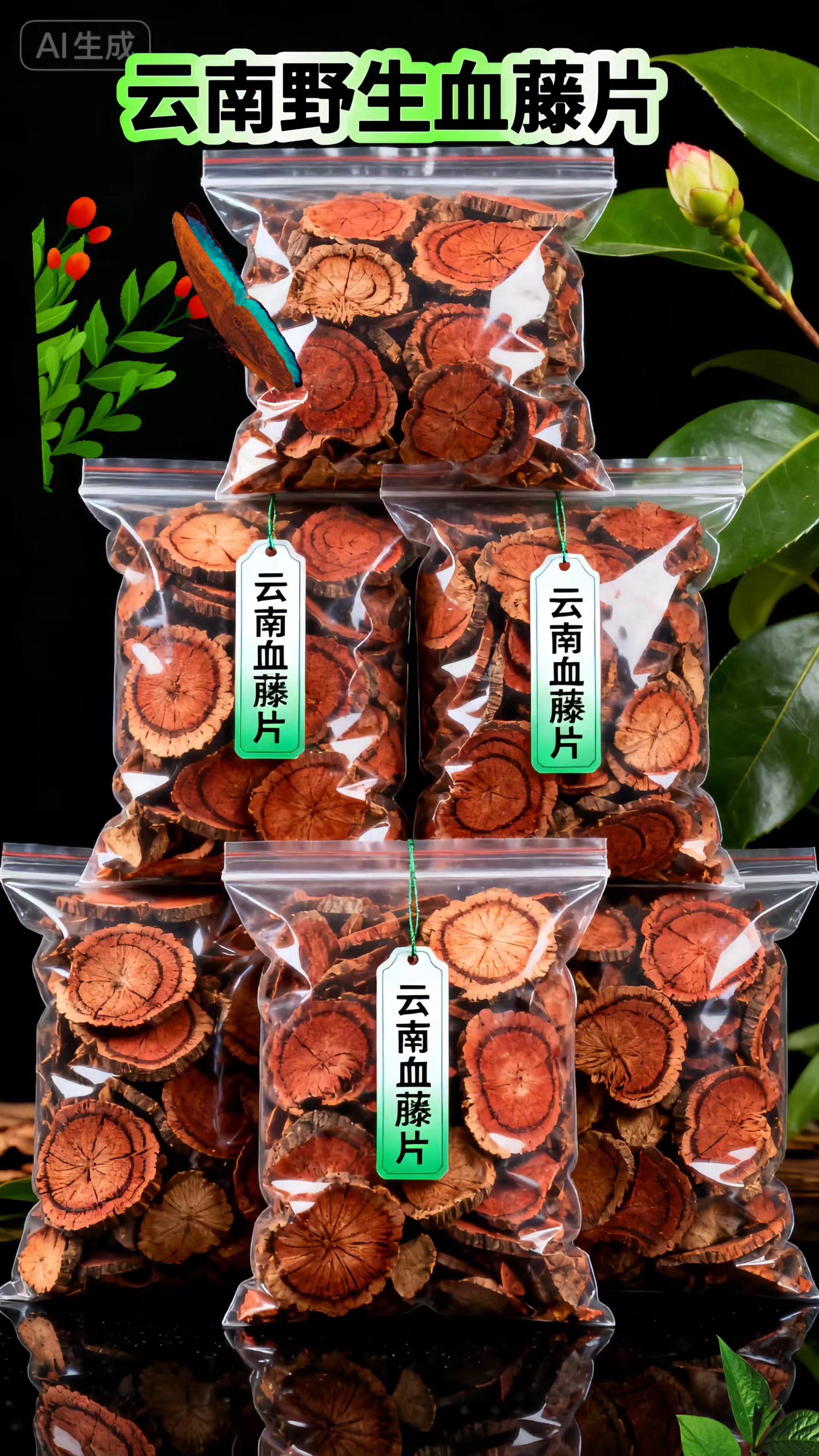 云南野生血藤片。宝子们,挖到云南野生血藤片啦!这可是来自云南深山的独特好物,从野生血藤到切片,每一步都透着质朴。 片片厚薄均匀,带着山野的原始气息,纹理间藏着大自然的故事。无论是用来搭配食材熬煮,还是在特色饮品中增添别样元素,都能带来新奇体验。 无多余加工,保留最本真的模样,光看着就觉得很有质感。喜欢探索特色食材的家人们,这波千万别错过!#云南野生血藤片 #每日分享 #好货推荐 #抖音助农扶农 #好东西一起分享@上热门🔥🔥🔥