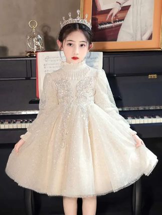 #女童公主裙#连衣裙穿搭#儿童礼服裙#儿童演出服#花童礼服