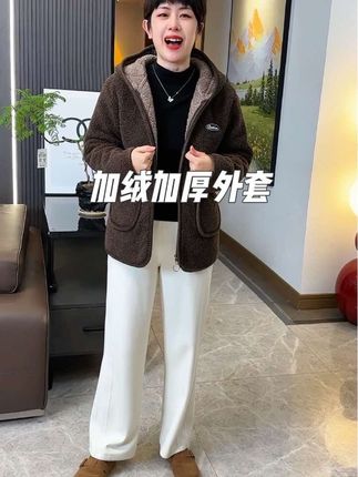 #秋冬穿搭 #中老年女装 #保暖又好看 #棉服