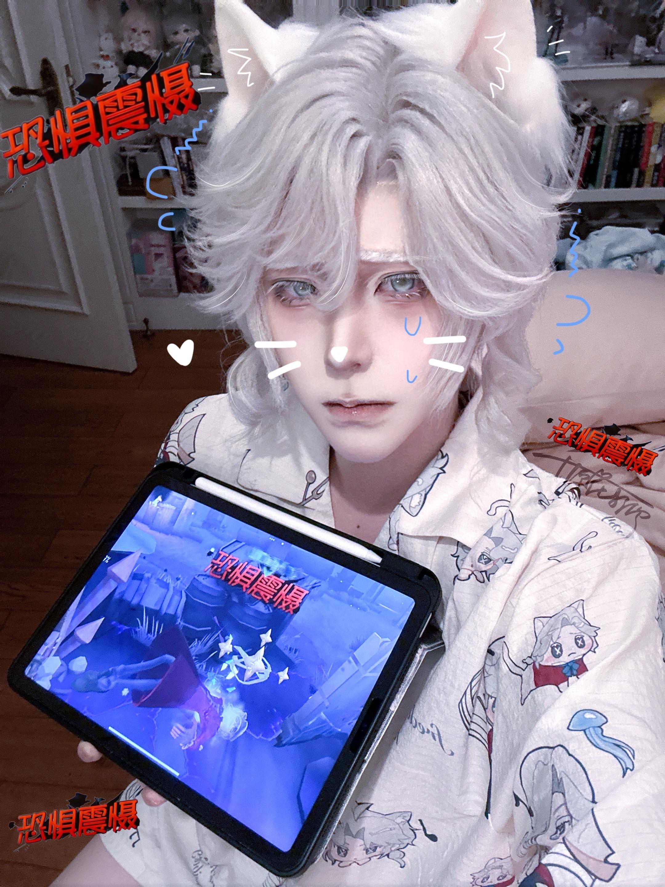 人,曲又吃震慑了。#第五人格 #作曲家 #cos #私设 #致歉一切