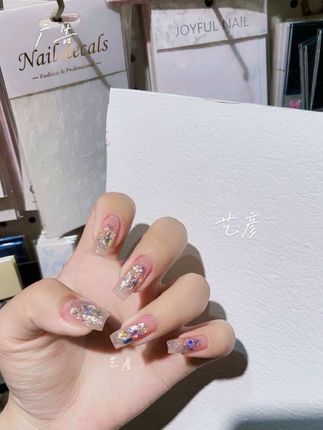#美甲 #美甲教程 #好看的美甲,冰咖一号打底再用四代拜金一号加上冰盐铂一号加上极光铂