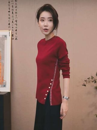 #时尚穿搭 #针织衫 #高级感穿搭 #谁穿谁好看 #显瘦穿搭
