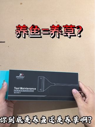 到底是养鱼还是养草啊?还在为鱼缸暴藻烦恼?来来来看一下这款神器!您的烦恼我来买单#好物推荐🔥 #水族 #养鱼日记 #养鱼养心 #水族爱好者