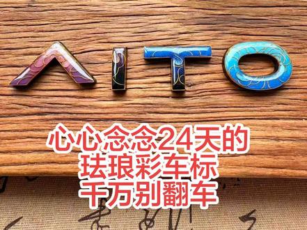 #热门
心心念念24天才到的珐琅彩车标,千万别翻车!
#汽车好物 #珐琅彩 #问界m9 #aito问界 @DOU+上热门 @DOU+小助手 @二小姐手作(掐丝珐琅车标)