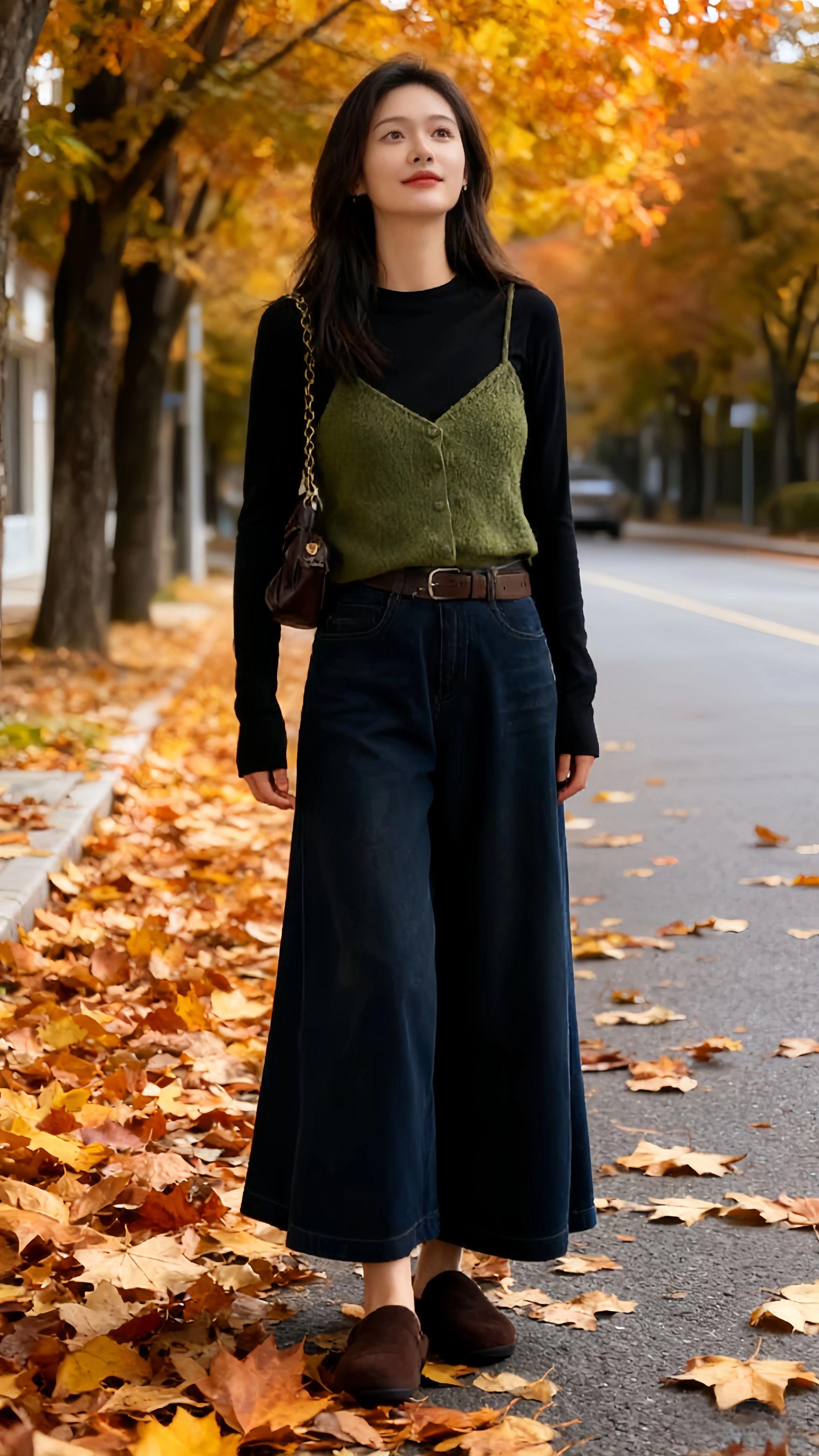 #穿搭搭配 #秋冬穿搭#时尚套装#时尚休闲穿搭 #秋季搭配