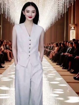 #套装#时尚洋气#气质穿搭 #减龄又时尚#谁穿谁好看@DOU+小助手