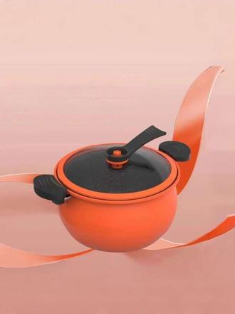 家用多功能锅大容量通用汤锅南瓜微压料理锅不粘微压力锅煲汤锅