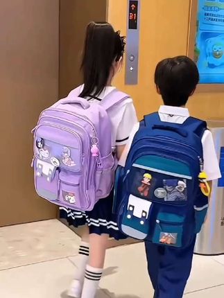 #男女童书包#双肩背包#大容量书包