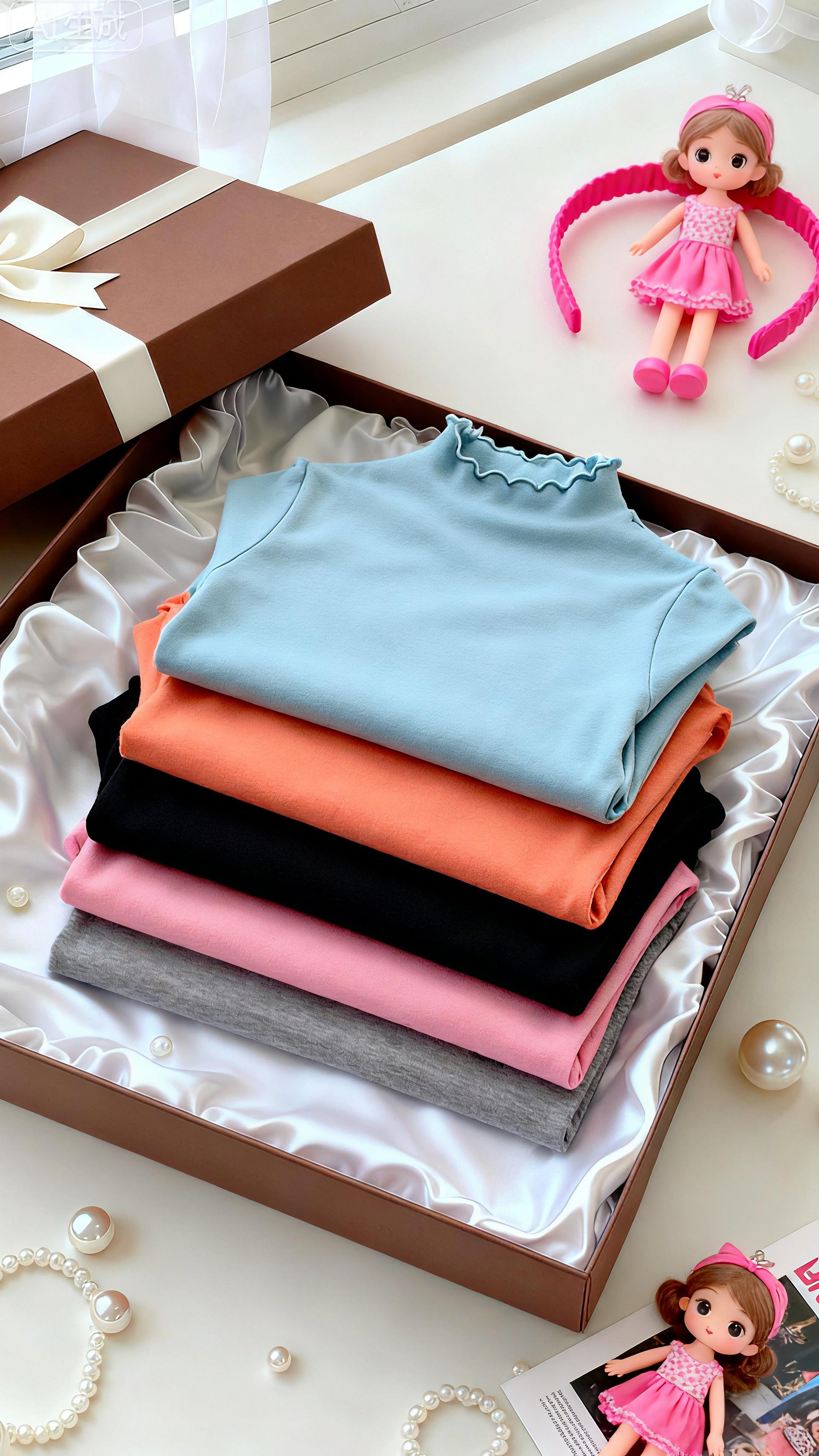 #女童穿搭#女童打底衫#高品质童装#面料柔软舒适#甜美穿搭