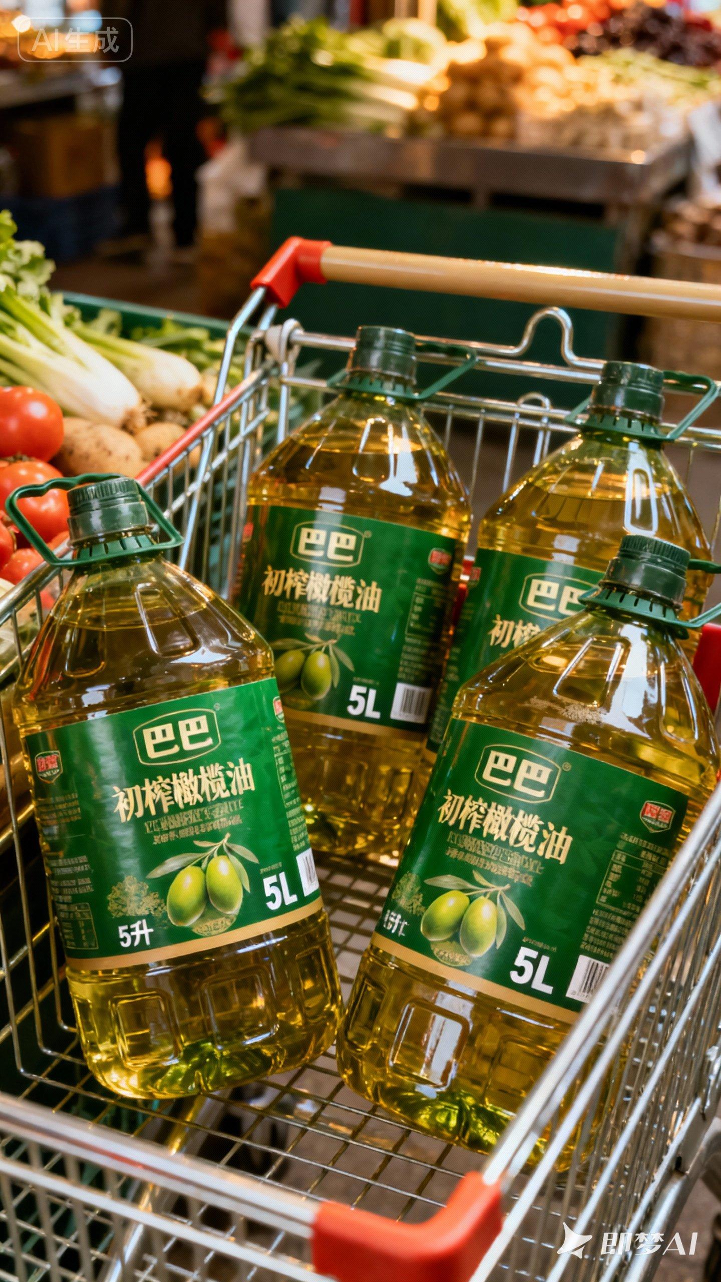 健康美味,每餐都要有🥗。健康美味,每餐都要有🥗 我的厨房新宠来啦!5升大桶装橄榄植物调和油,搭载了初榨橄榄油的营养,炒菜时香气匹溢,让每一道菜都更加美味可口。大容量设计,家庭使用超划算,完全满足日常烹饪需求。无论是清炒还是煎炸,它的表现都非常出色,给你的味蕾带来全新体验!快来为你的厨房增添这款健康油品吧!#京东来南京盖了个MALL