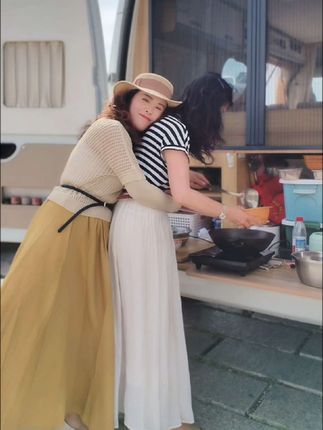 两姐妹的快乐就是这样简单……#姐姐妹妹