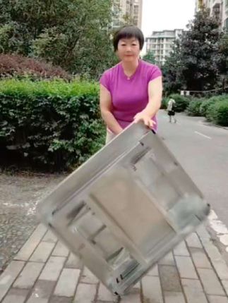 #不锈钢折叠桌子便携式烧烤桌户外摆摊商用夜市出摊方桌正方形餐桌#结实耐用。