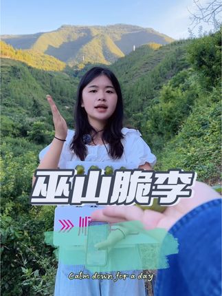 💚𝓈𝑜𝓂𝑒𝓉𝒽𝒾𝓃𝑔 ◡̈♥,面对热爱 | 要不遗余力的去喜欢#巫山脆李#风景 #新农人计划 #生活不会辜负每一个努力的人 #水果