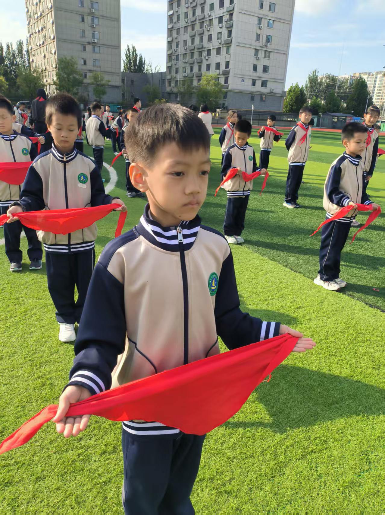 #记录校园生活 #祖国花朵 #红领巾 #阳光少年 #少年加油
