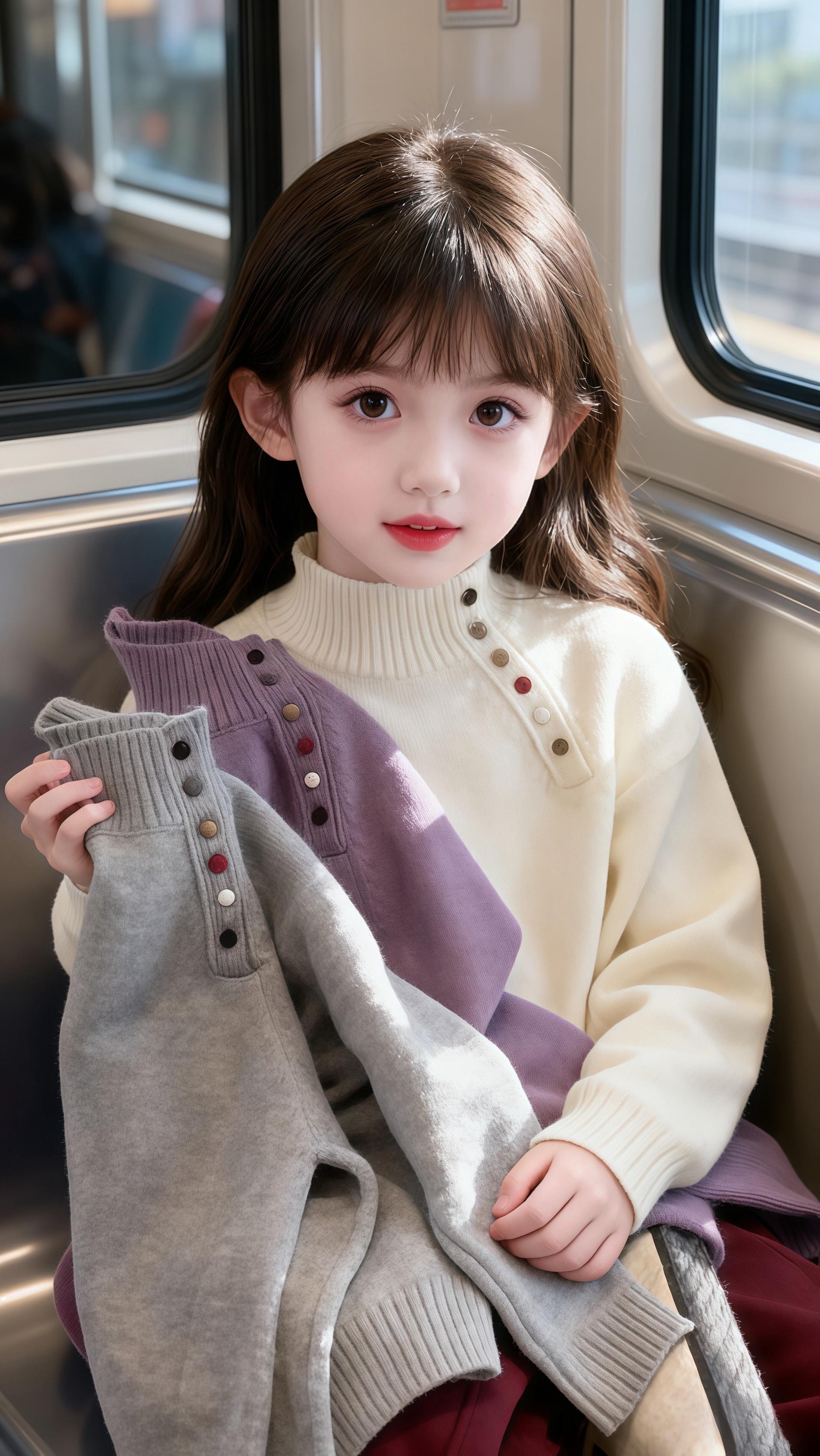 #大大方方通勤穿搭 #穿搭障眼法 #生女儿就是用来打扮的 #女童加厚毛衣 #高品质童装 @抖加🔥上热门🔥dou+🔥热点宝