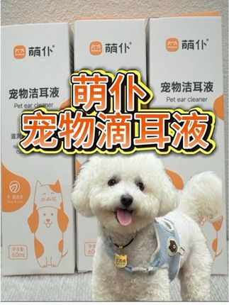 狗狗耳朵一定要定期清理,滴耳液也不是越贵越好,选择植物成分的 温和不刺激,毛孩子用着好 家长也放心#萌仆 #萌仆滴耳液 #萌宠出道计划 #萌宠好物抖起来 #狗狗的日常