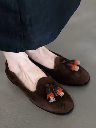 #软底单鞋#一脚蹬#乐福鞋