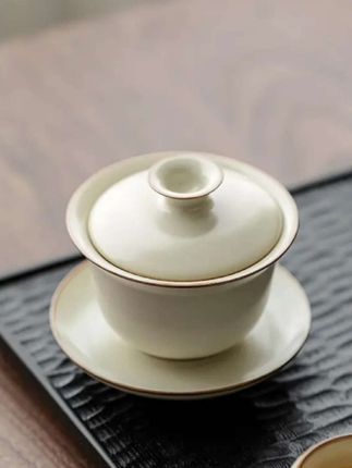 汝窑盖碗#汝窑 #盖碗 #盖碗泡茶 #茶具 #茶器之美