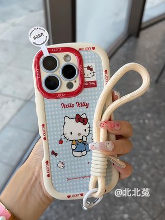 蓝格纹💙KT酱 真的好萌好可爱#无限回购的宝藏单品 #仙女必备 #手机壳 #这也太好看了 #爱了爱了