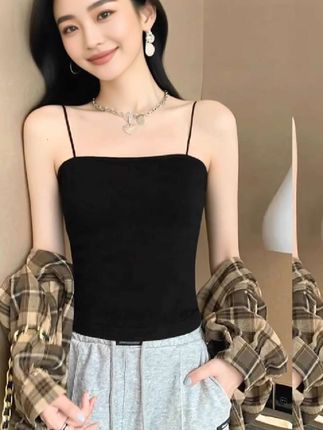#吊带背心 #内搭外穿都好看 #贴身衣物 #美不美你说了算