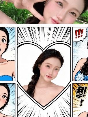 你的年更博主又更新啦!!#原来我也是漫画里的主角