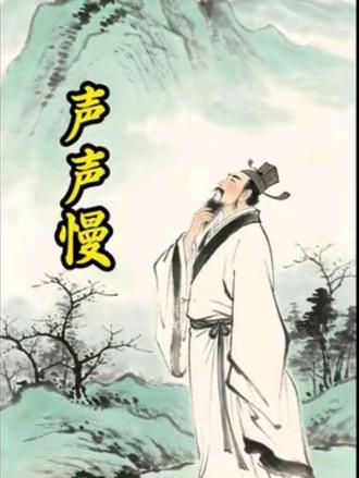 第2集|深度讲解李清照的《声声慢》#诗词#李清照#宋词 #诗词