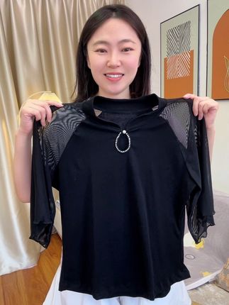 #洋气减龄 #广场舞服装 #妈妈装 #运动上衣 #秋季上新